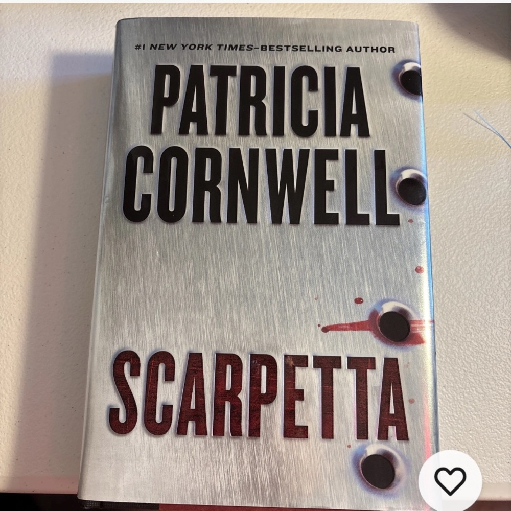 Scarpetta series Hardcover Book by Patricia Cornwell like new